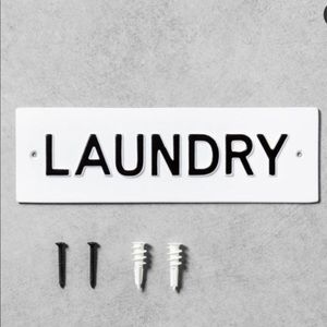 🆕 Hearth & Hand Laundry Wall Sign
